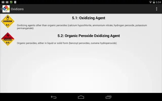 HazMatTutor android App screenshot 0